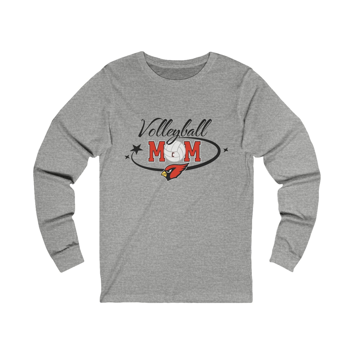 Volleyball Mom, Long Sleeve Tee