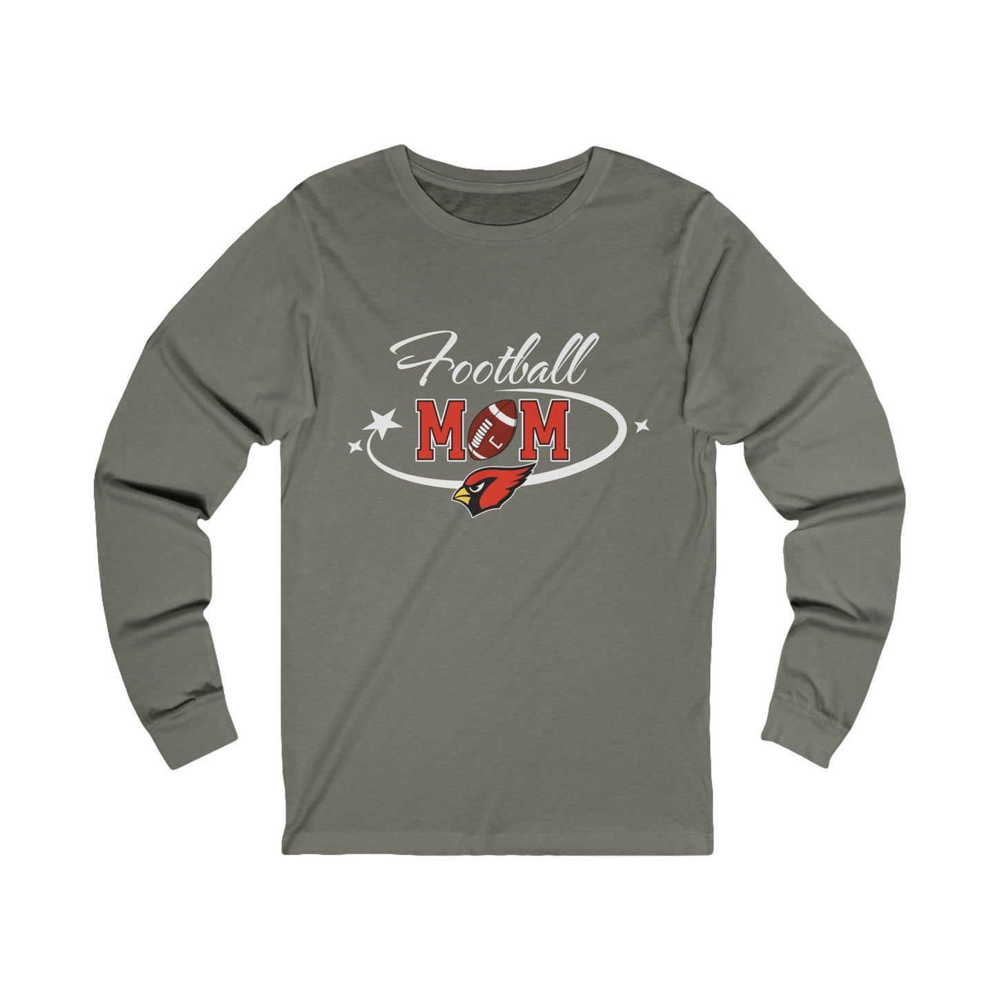 Football Mom, Long Sleeve Tee