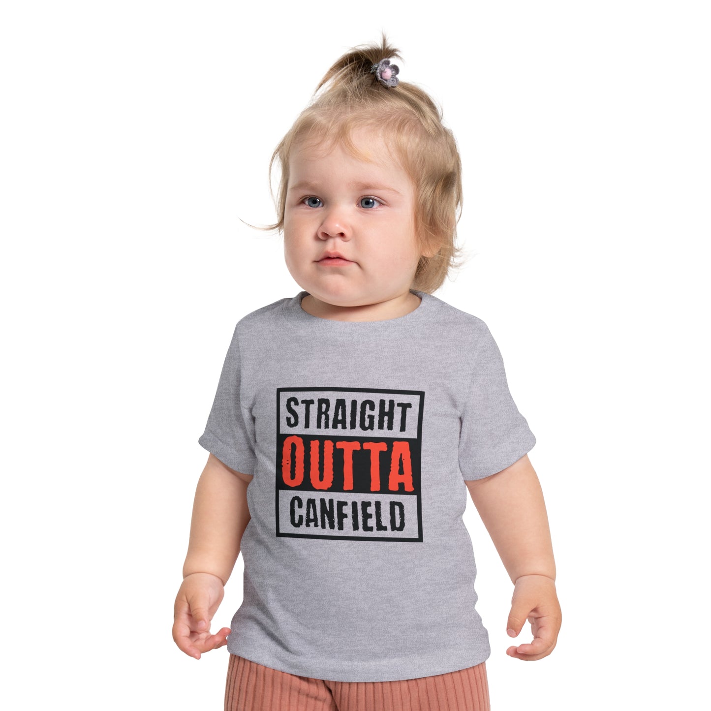 "Straight Outta Canfield" Baby Short Sleeve T-Shirt