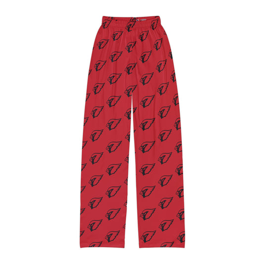 Kids Pajama Pants, Monochrome Cardinal