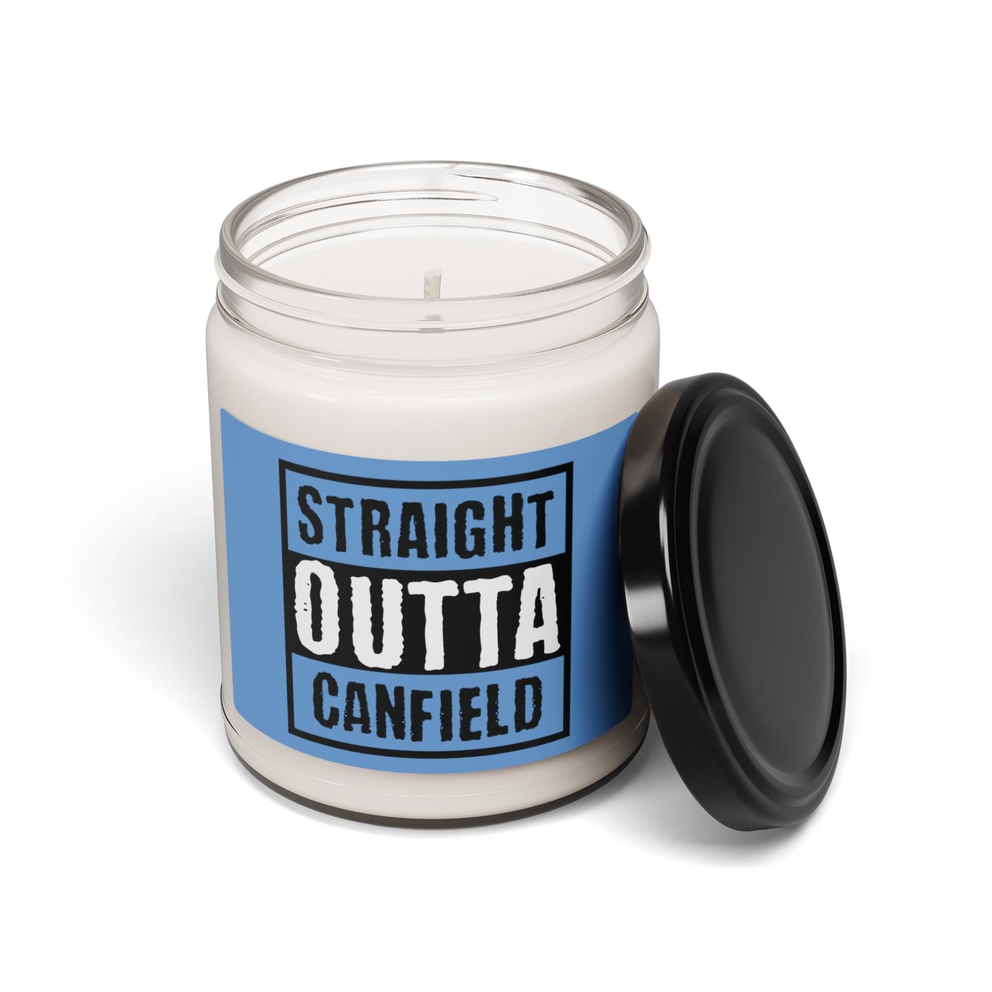 "Straight Outta Canfield", 9 oz. Scented Soy Candle