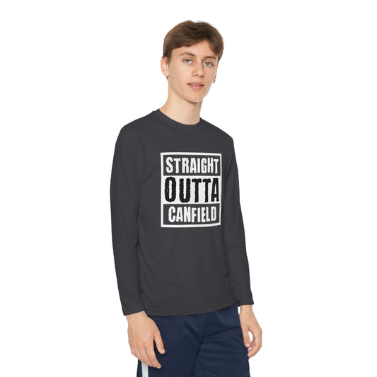 "Straight Outta Canfield" Youth Long Sleeve Competitor Tee