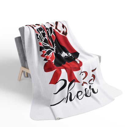 2025 Canfield Cheer Sherpa Blanket - Perfect for Game Day and Chilly Nights