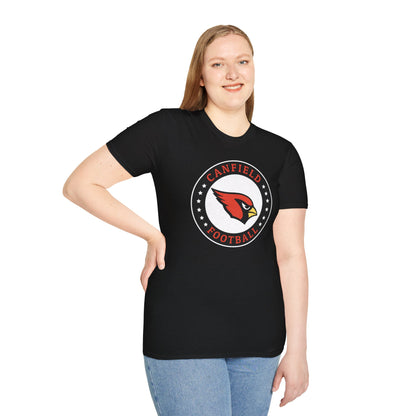 Canfield Football Badge, Softstyle T-Shirt