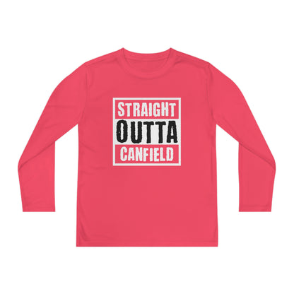 "Straight Outta Canfield" Youth Long Sleeve Competitor Tee