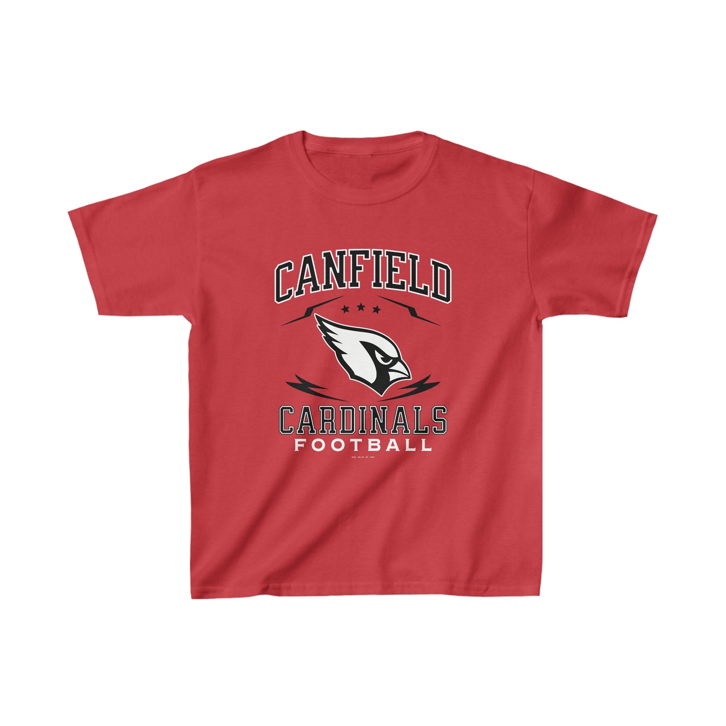 Canfield Football (Cardinals), Kids Heavy Cotton Tee