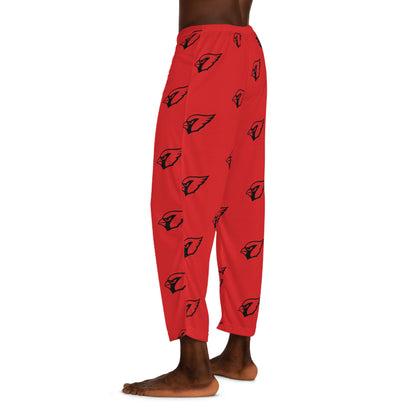 Men's Pajama Pants, Monochrome Cardinal