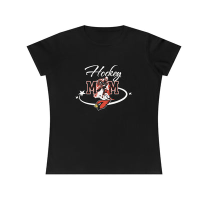 Hockey Mom, Ladies' Cotton T-Shirt