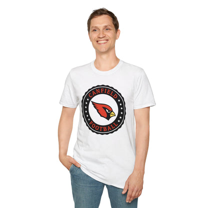 Canfield Football Badge, Softstyle T-Shirt