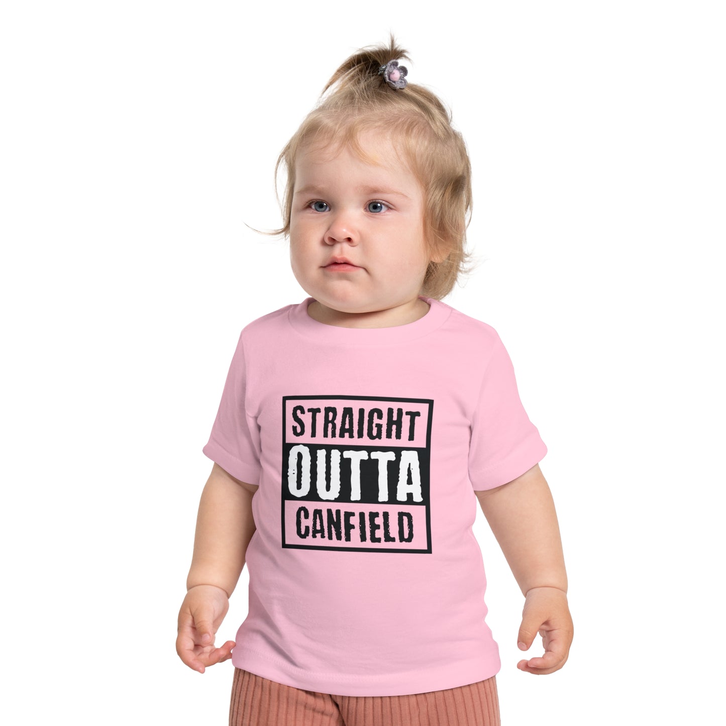 "Straight Outta Canfield" Baby Short Sleeve T-Shirt