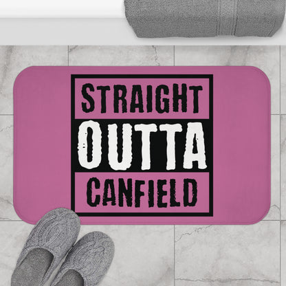 "Straight Outta Canfield" Bath Mat