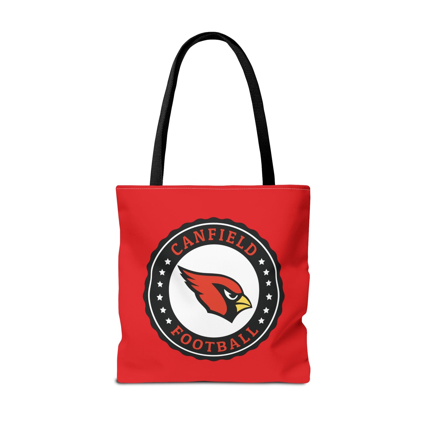 Canfield Football Tote Bag, Badge & Black "C"