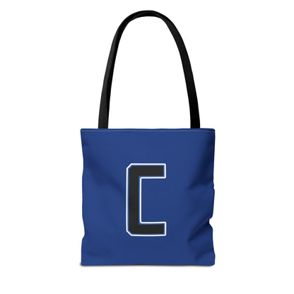 "Straight Outta Canfield" Tote Bag, Black "C"