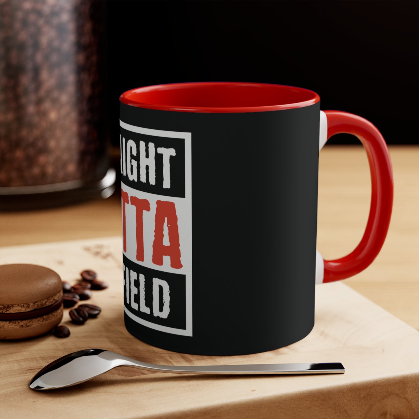 "Straight Outta Canfield" Multi-Tone Coffee Mug