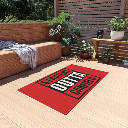 Outdoor Rug, "Straight Outta Canfield"