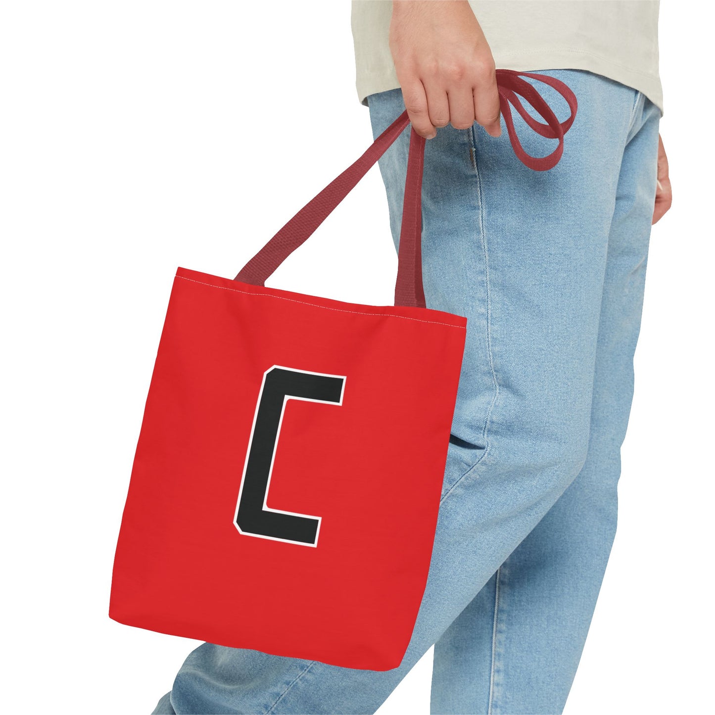 Canfield Football Tote Bag, Badge & Black "C"