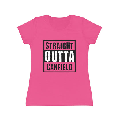 "Straight Outta Canfield" Women's Iconic T-Shirt