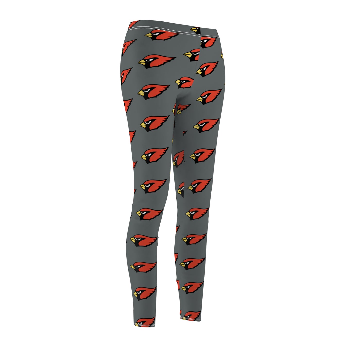 Women's Casual Leggings, Red Cardinal