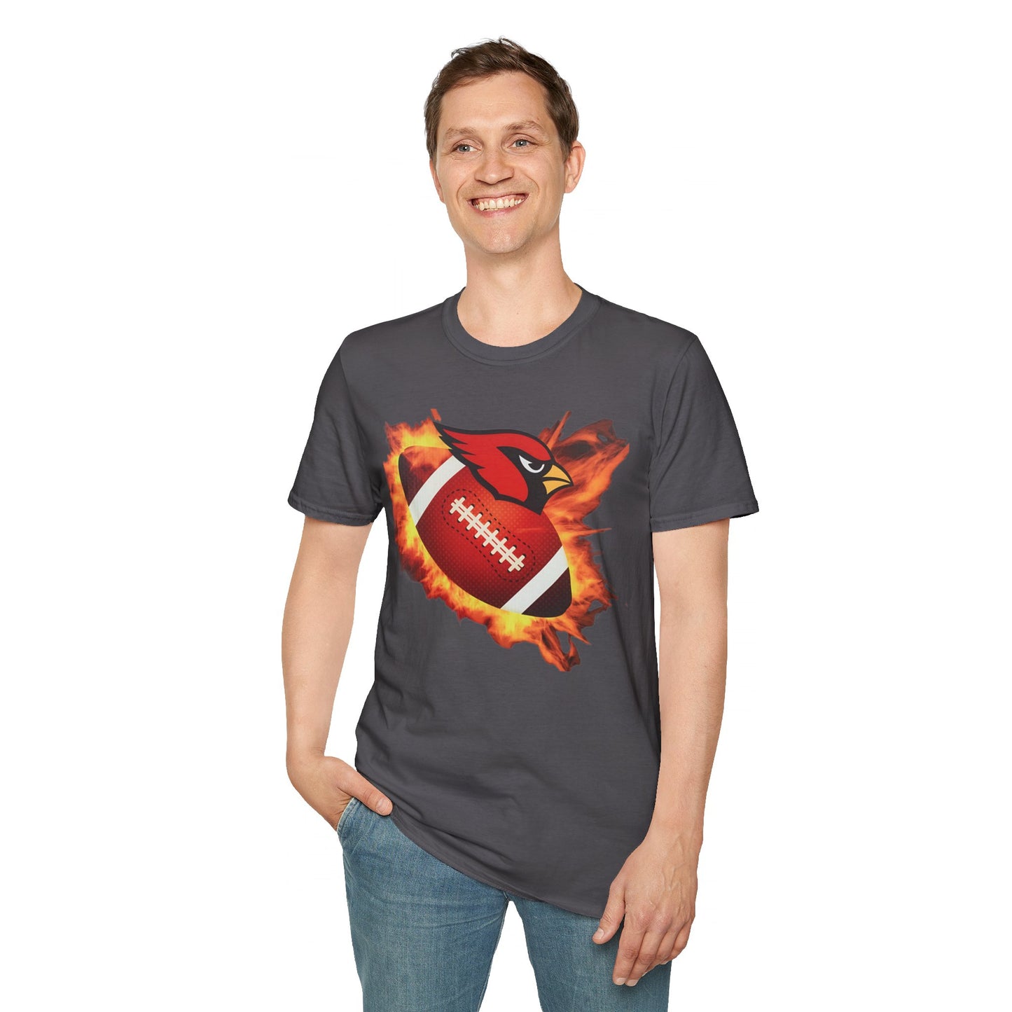 Canfield Football (Fire), Softstyle T-Shirt