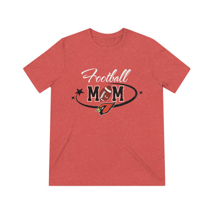 Football Mom Triblend Tee