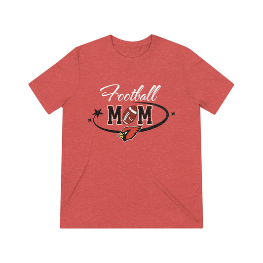 Football Mom Triblend Tee