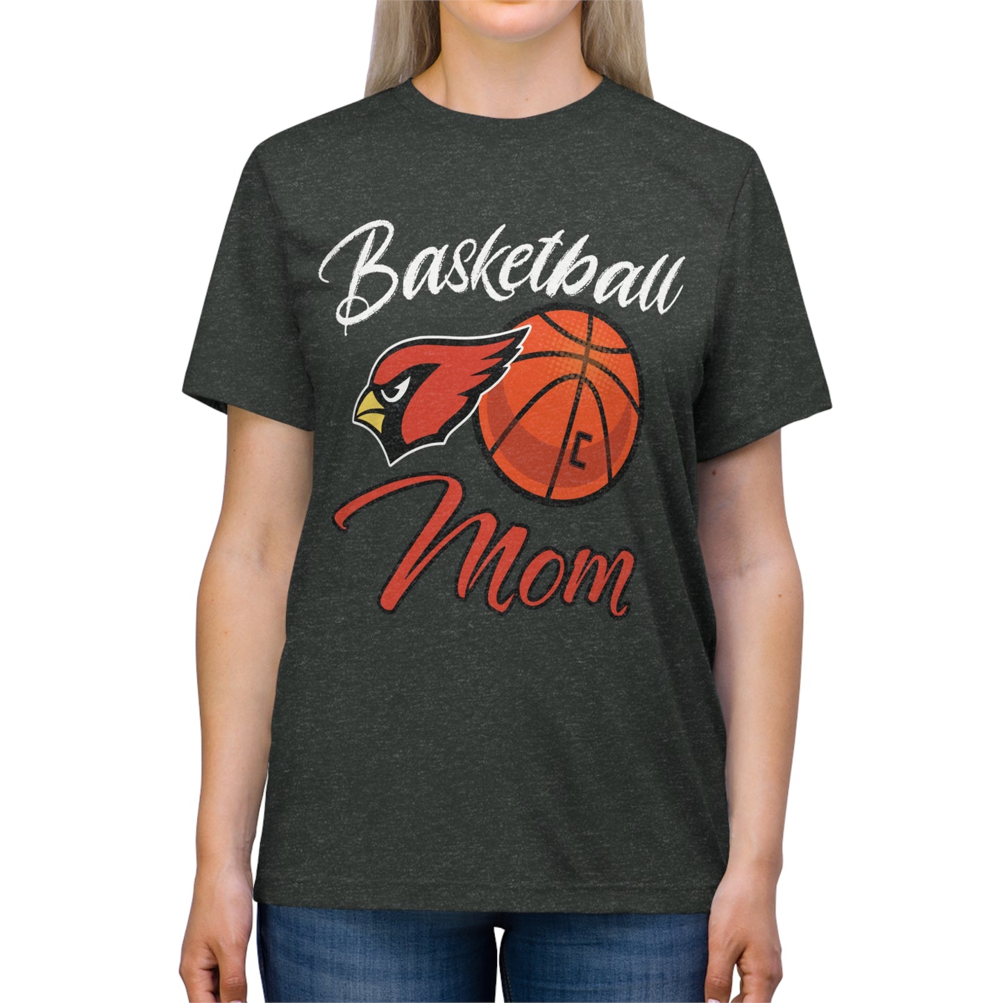 Basketball Mom Triblend Tee