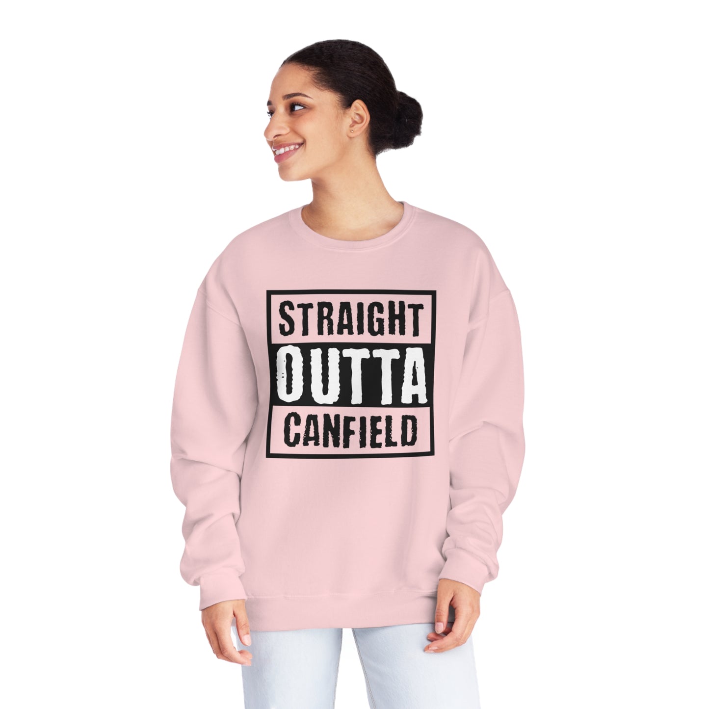 "Straight Outta Canfield" NuBlend® Crewneck Sweatshirt