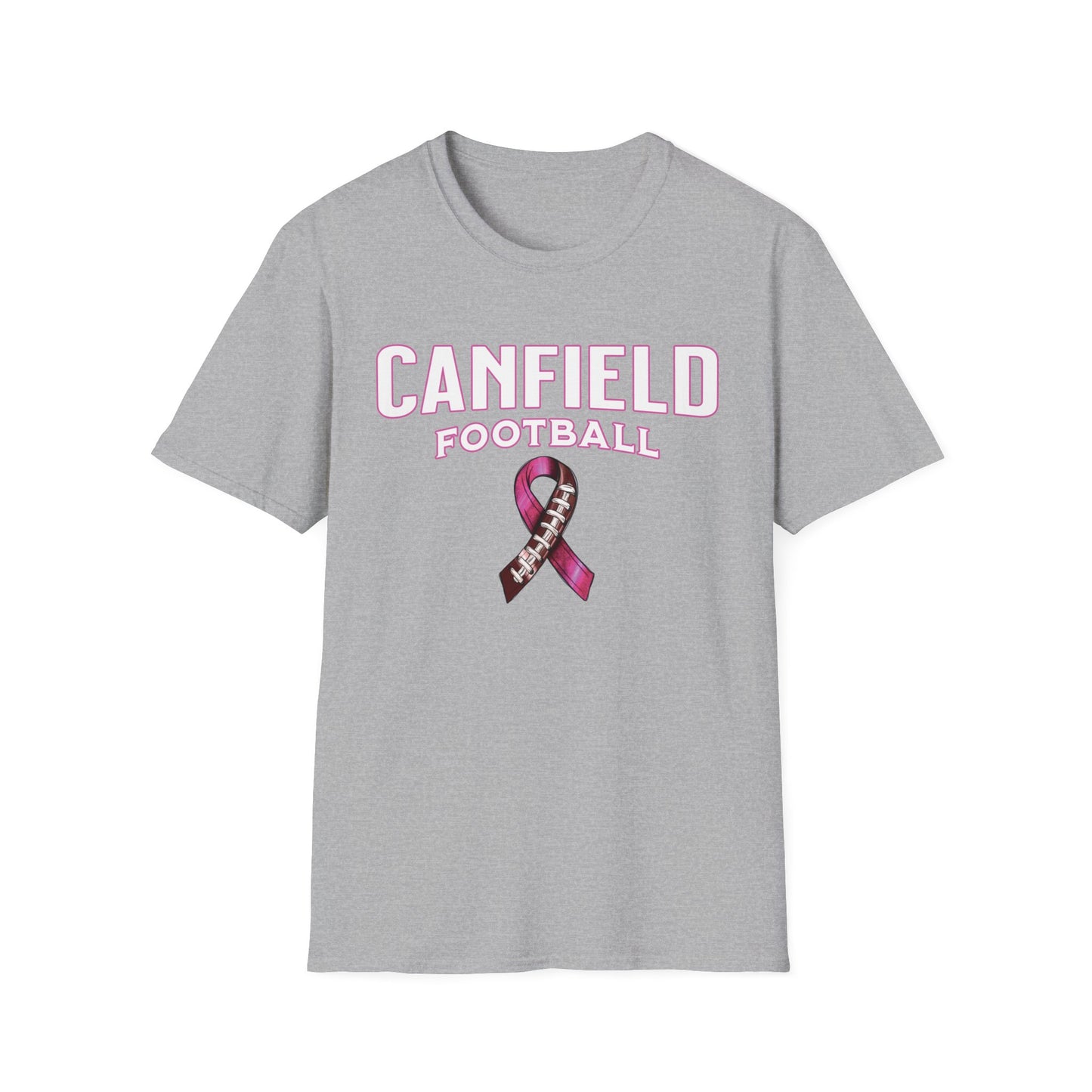 Canfield Football (Breast Cancer), Softstyle T-Shirt