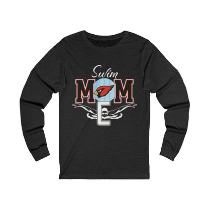 Swim Mom, Long Sleeve Tee