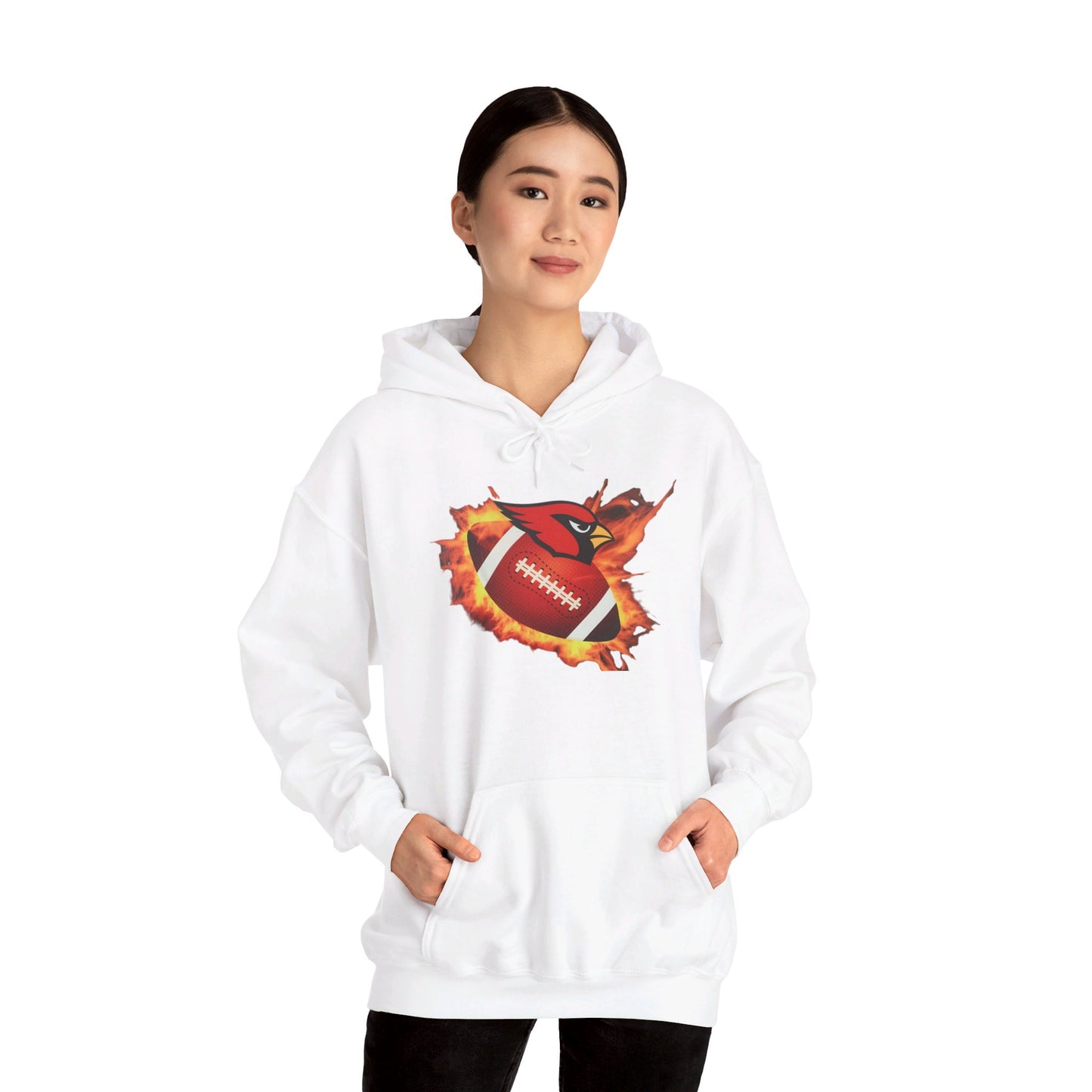 Canfield Football (Fire), Hooded Sweatshirt