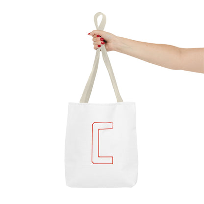 Canfield Football Tote Bag, Badge & White "C"