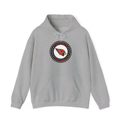 Canfield Football Badge, Hooded Sweatshirt