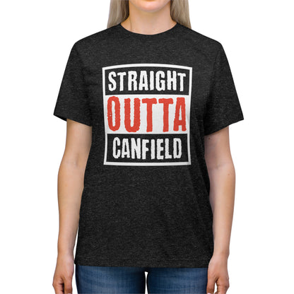 "Straight Outta Canfield" Triblend Tee