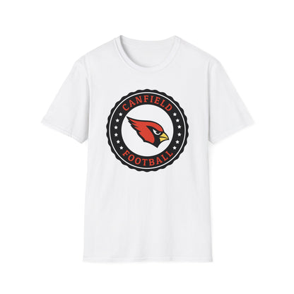 Canfield Football Badge, Softstyle T-Shirt