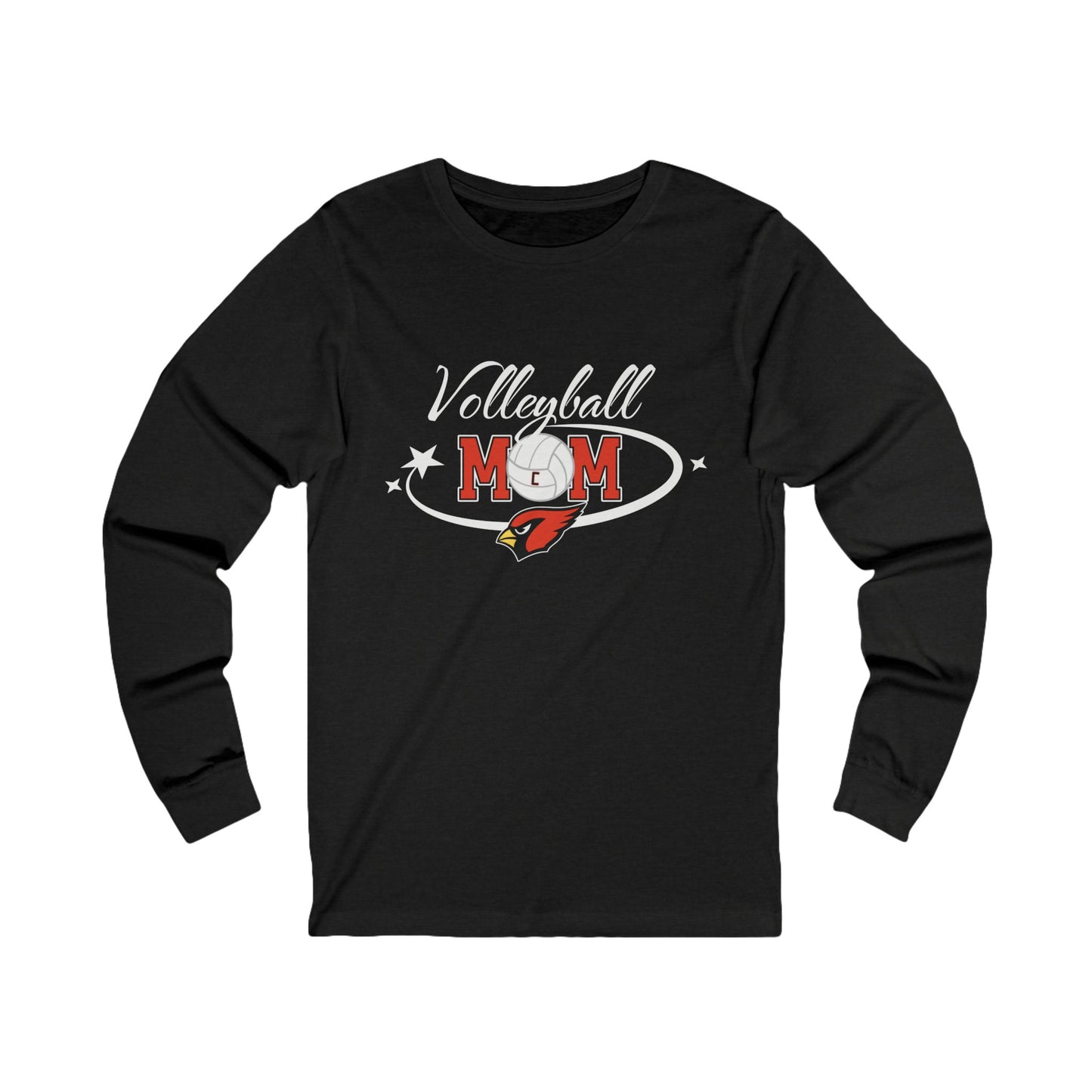 Volleyball Mom, Long Sleeve Tee