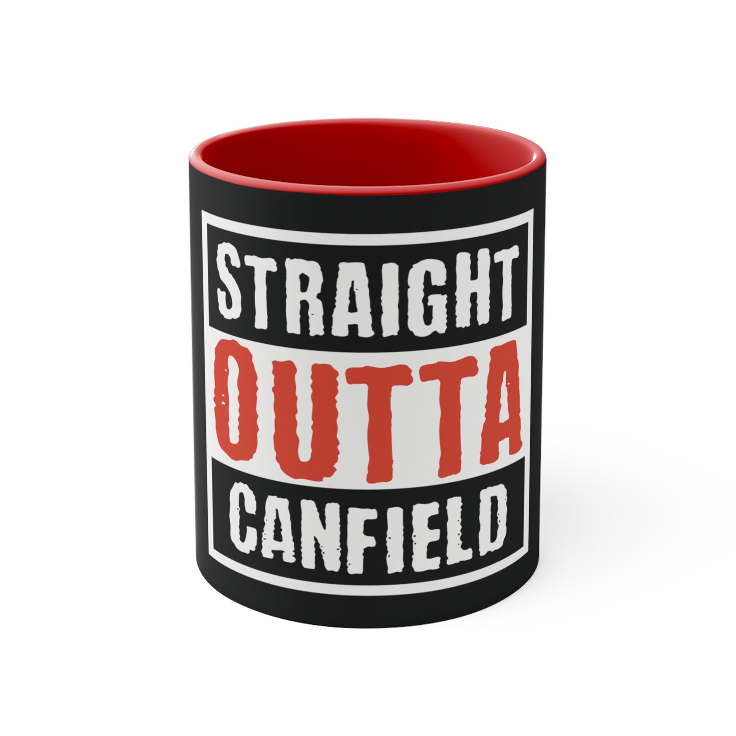 "Straight Outta Canfield" Multi-Tone Coffee Mug