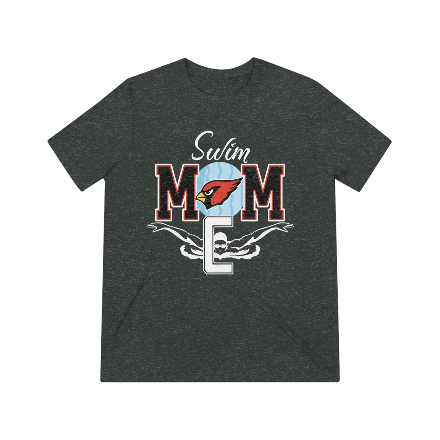 Swim Mom Triblend Tee