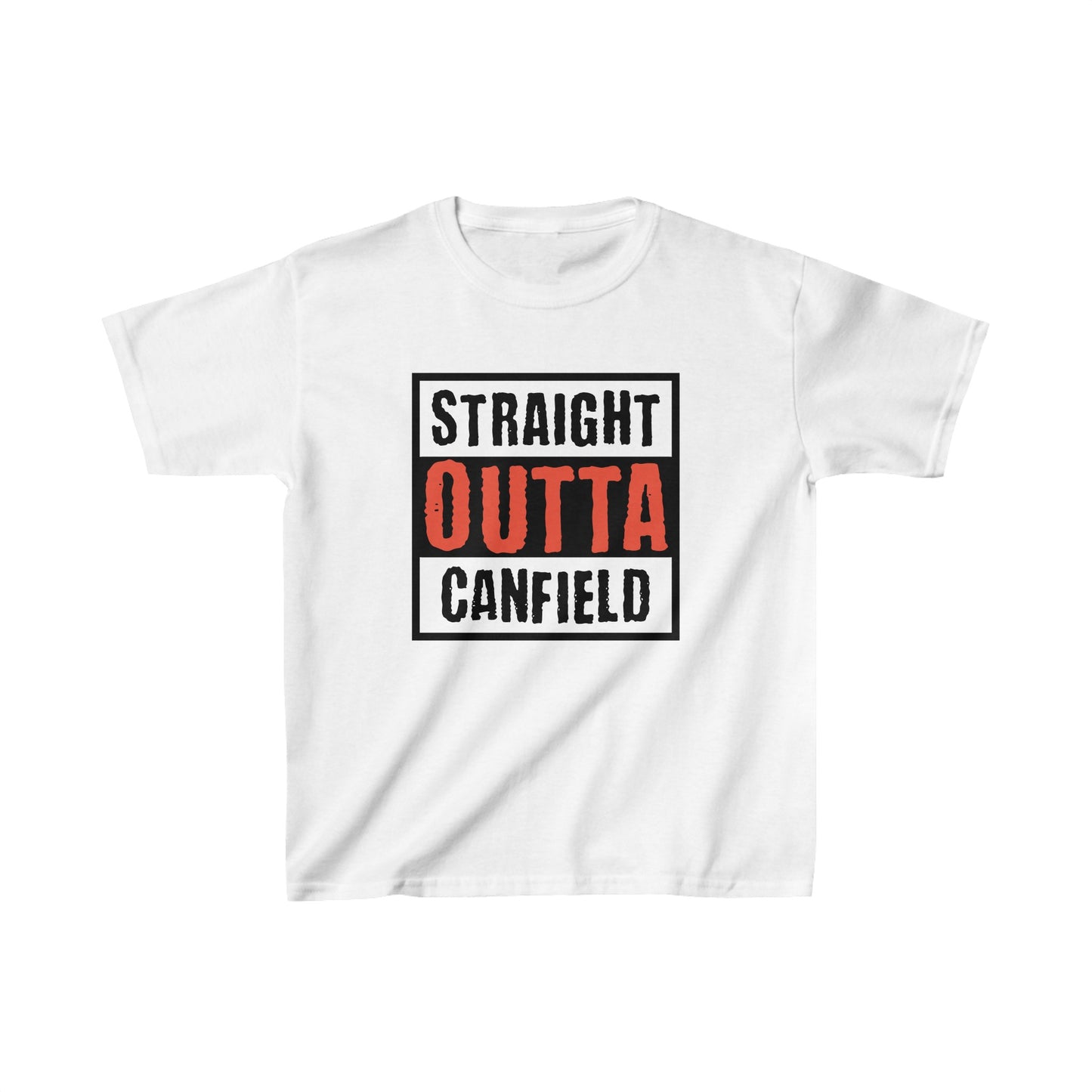 "Straight Outta Canfield" Kids Heavy Cotton™ Tee