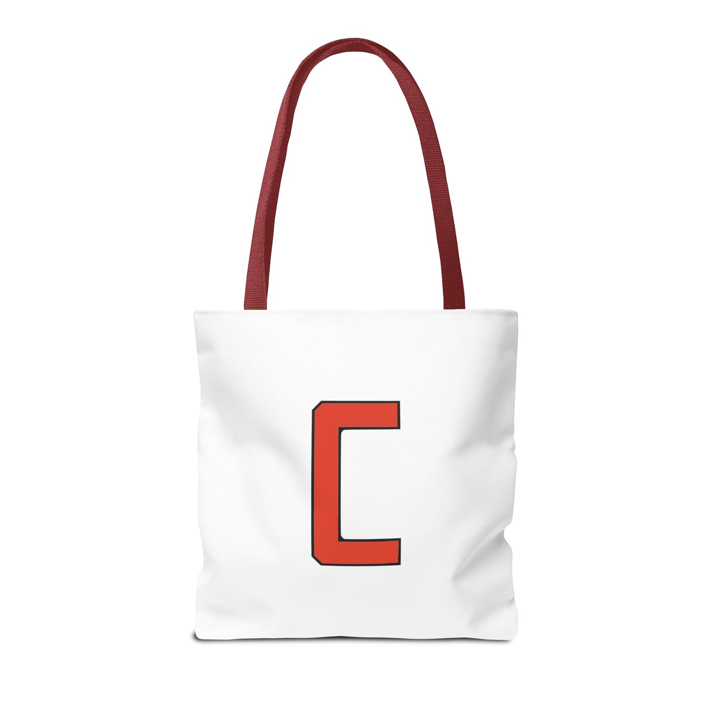 "Straight Outta Canfield" Tote Bag, Red "C"