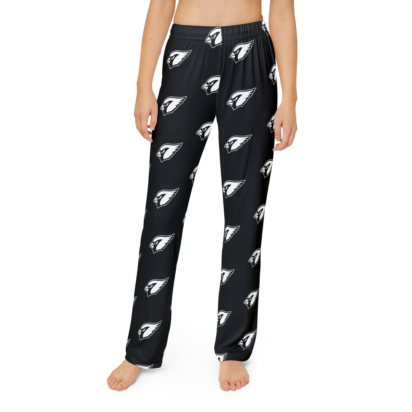 Kids Pajama Pants, White Cardinal