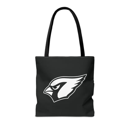 "Straight Outta Canfield" Tote Bag, White Cardinal