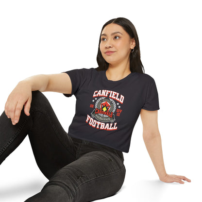 Canfield Football ("Excellence"), Women's Crop Top