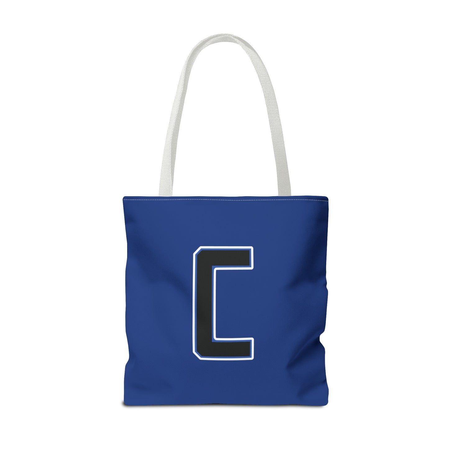 Canfield Tote Bag, Back-the-Blue Cardinal & Black "C"