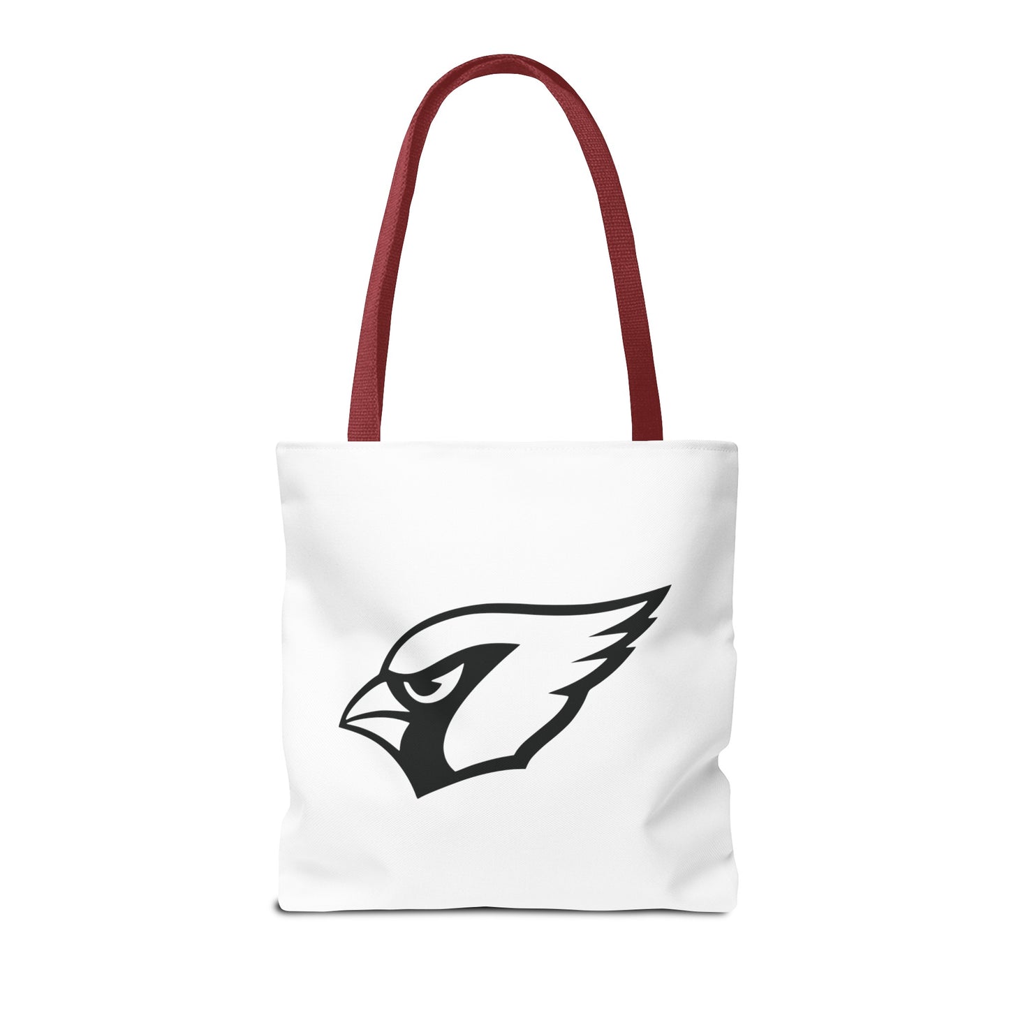 "Straight Outta Canfield" Tote Bag, White Cardinal