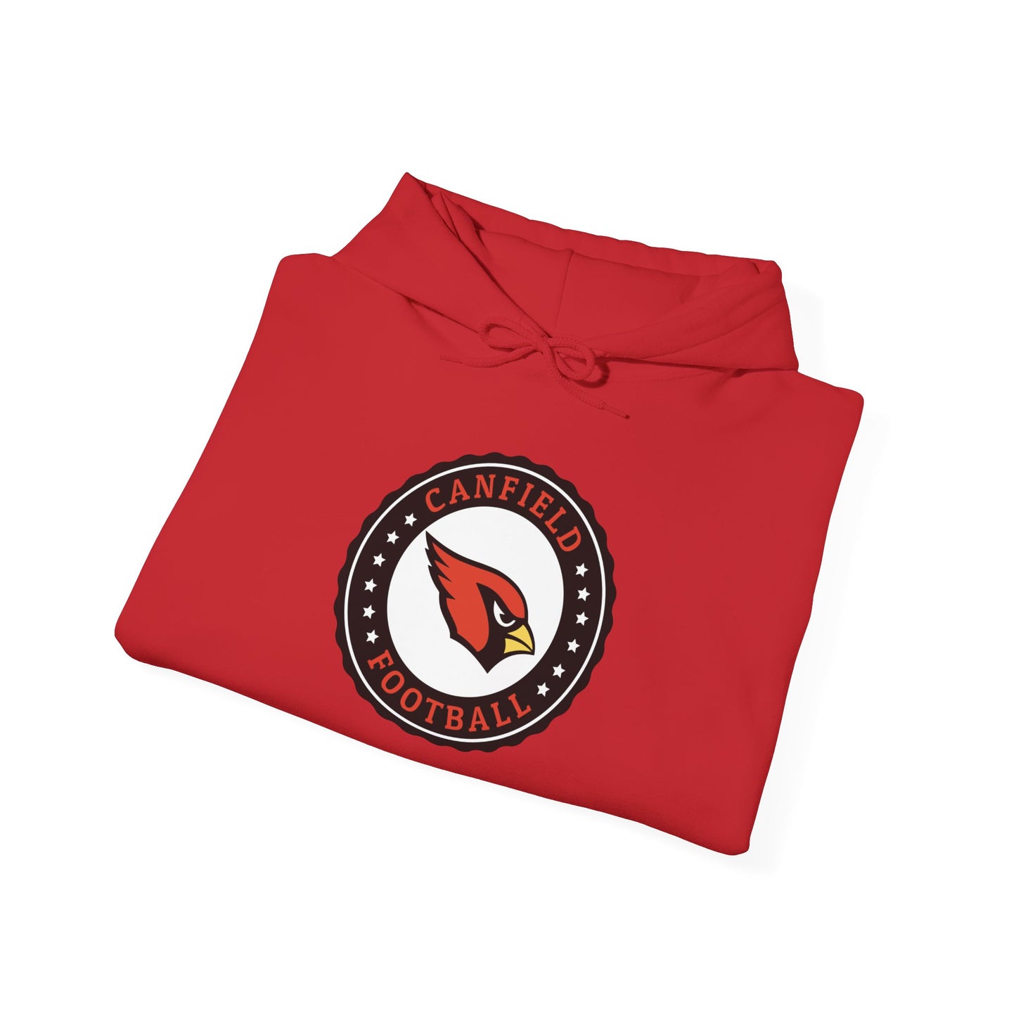 Canfield Football Badge, Hooded Sweatshirt