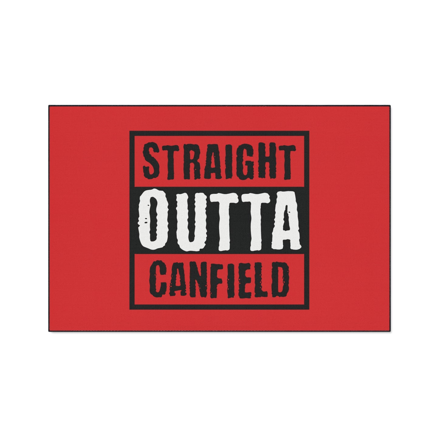 "Straight Outta Canfield" Heavy Duty Floor Mat