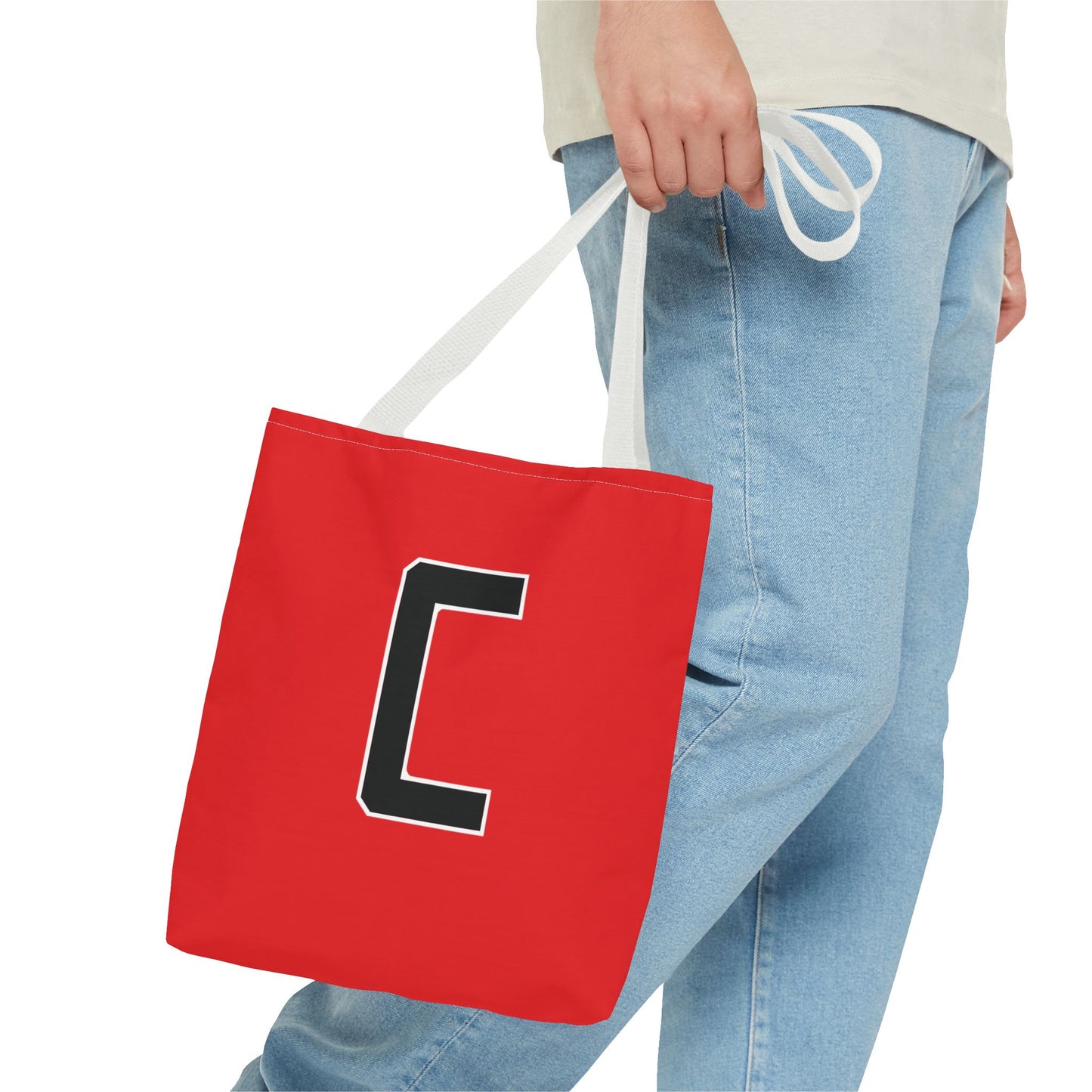 Canfield Football Tote Bag, Badge & Black "C"