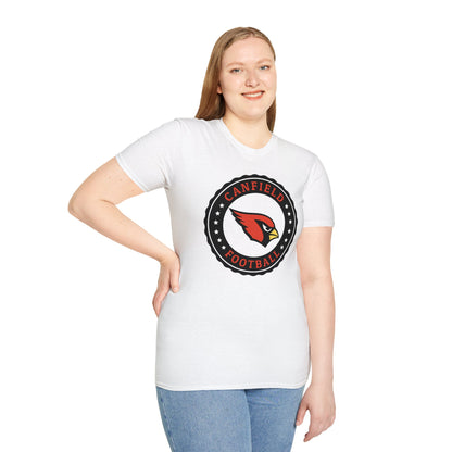 Canfield Football Badge, Softstyle T-Shirt