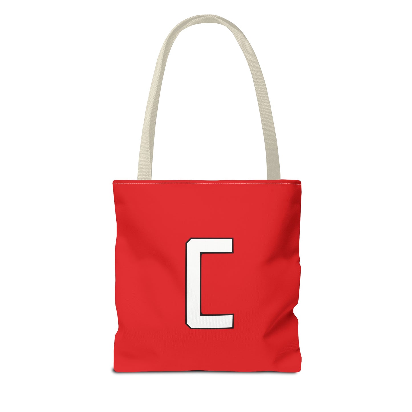 "Straight Outta Canfield" Tote Bag, White "C"