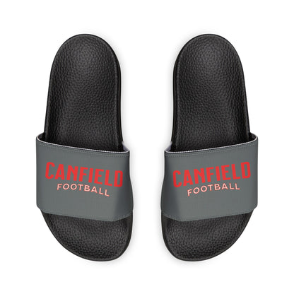 Men's Slide Sandals, "Canfield Football"